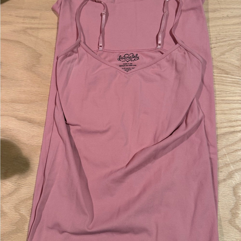 Blush Pink Seamless Slip Dress Intimately By Free People